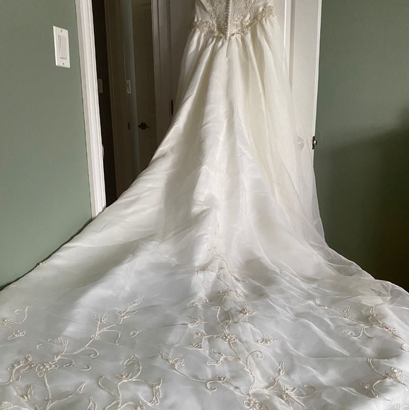 David's Bridal Wedding Dress - Picture 3 of 15